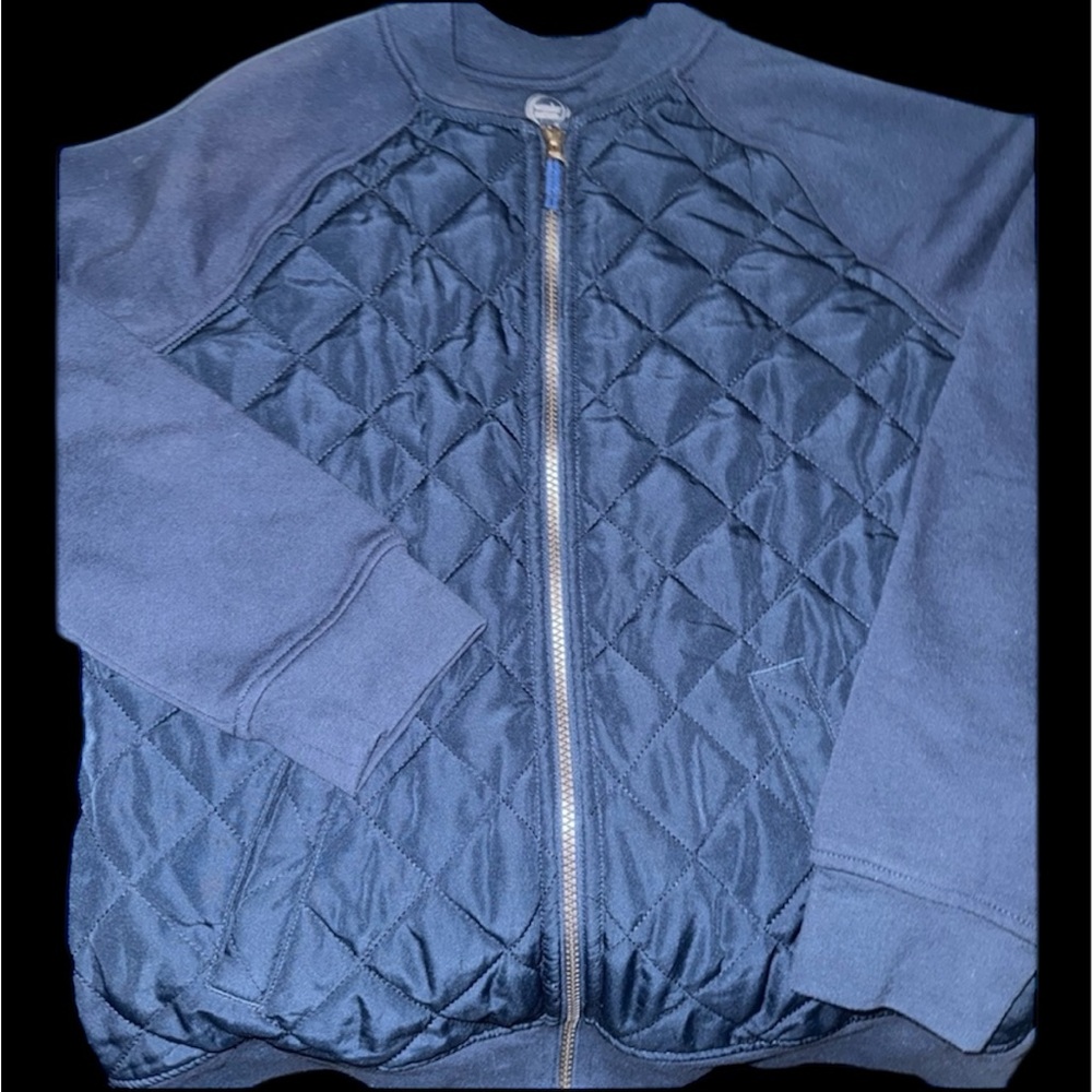 🧡15 for $20🧡 
Wonder Nation Blue Quilted long sleeve Jacket with zipper| EUC